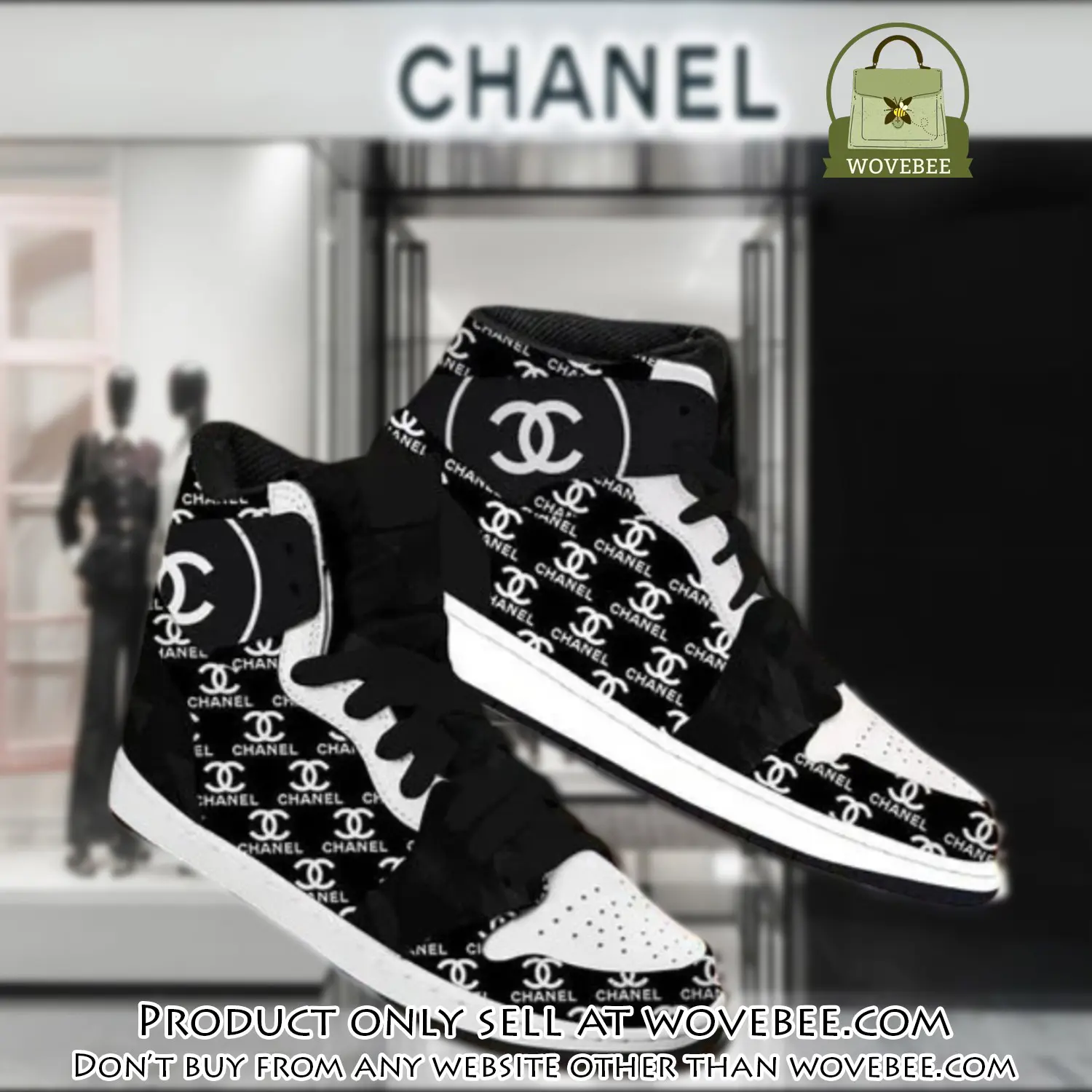 Chanel luxury brand high air jordan sneaker shoes wvb4321171